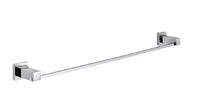 Zenmo Qubi 75cm Single Towel Rail in Chrome