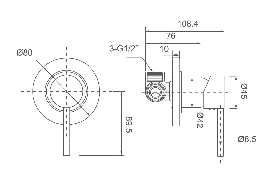 Zenmo Jess Shower Mixer