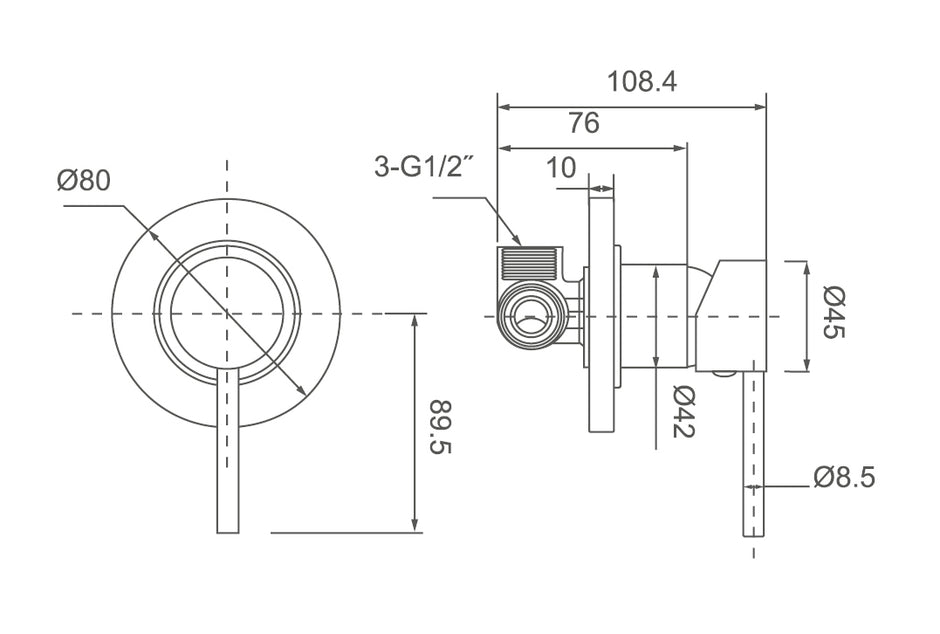 Zenmo Jess Shower Mixer