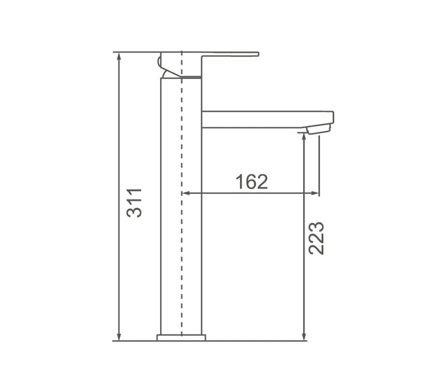 Zenmo Acqua Tower Basin Mixer