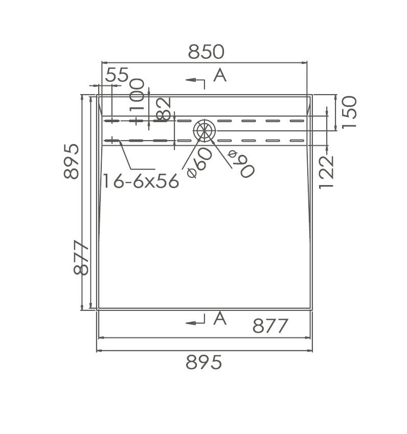 Zenmo SMC Tile Tray with Channel
