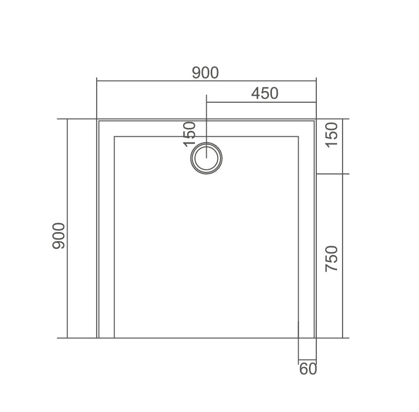 Zenmo SMC Shower Base