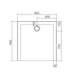 Zenmo SMC Shower Base
