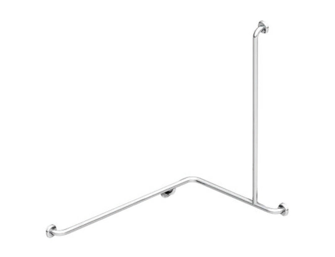 Zenmo Mobi Care L Shape Shower Grab Rail with Extension Right Hand