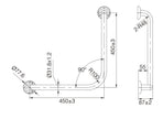 Zenmo Mobi Care 90 Degree Grab Rail