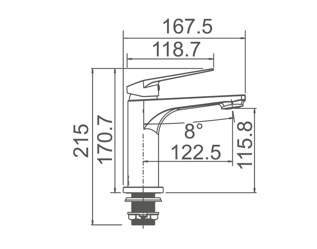 Zenmo Exon Basin Mixer