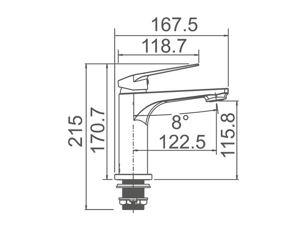 Zenmo Exon Basin Mixer