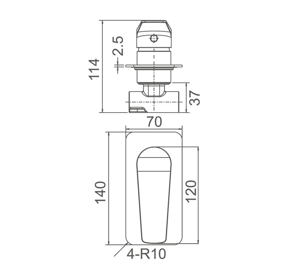 Zenmo Exon Shower Mixer
