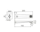 Zenmo Exon Fixed Bath Spout