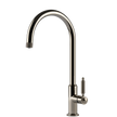 Gessi Venti20 Goose Neck Swivel Mixer in Nickel
