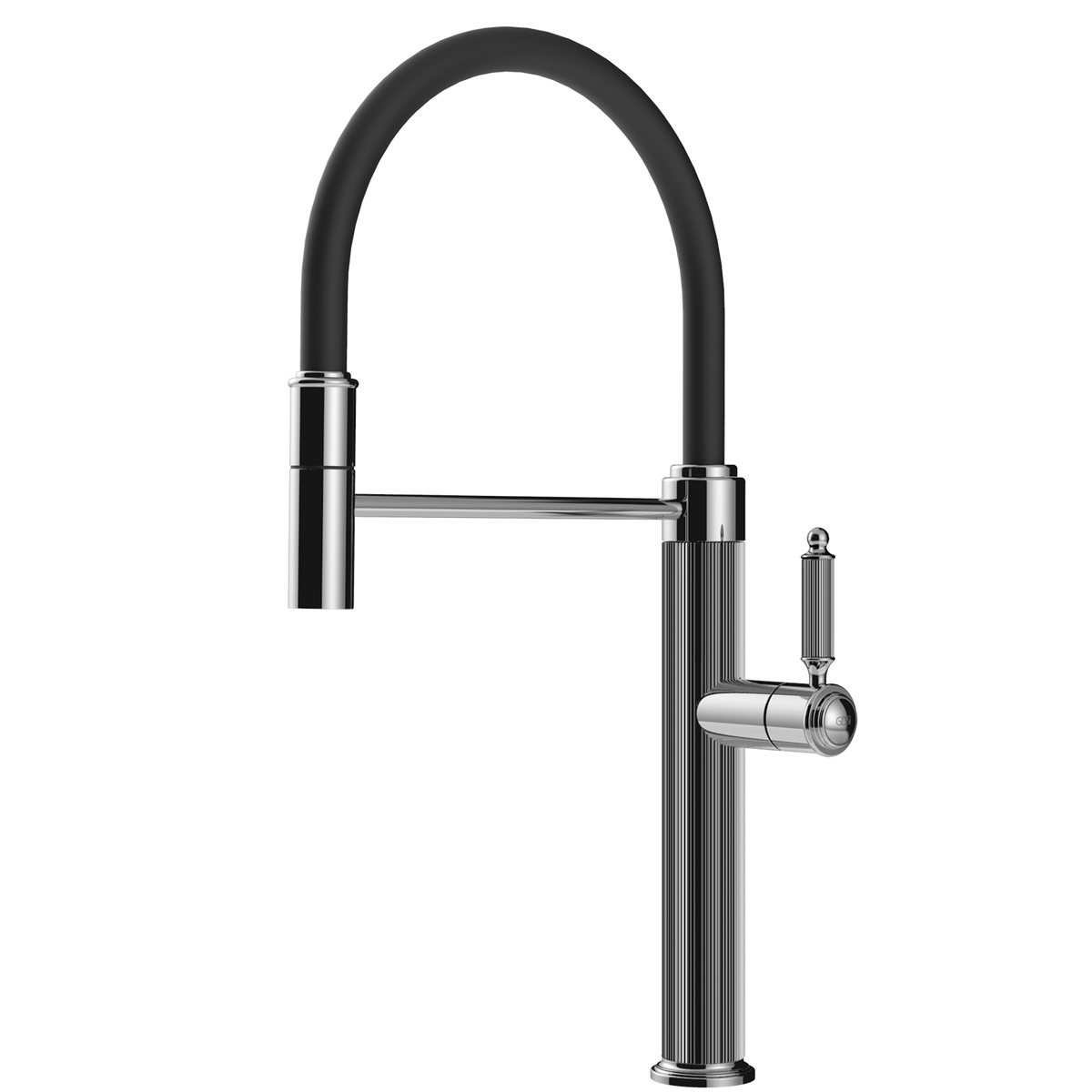 Gessi Venti20 Goose Neck Semi Professional Mixer in Chrome
