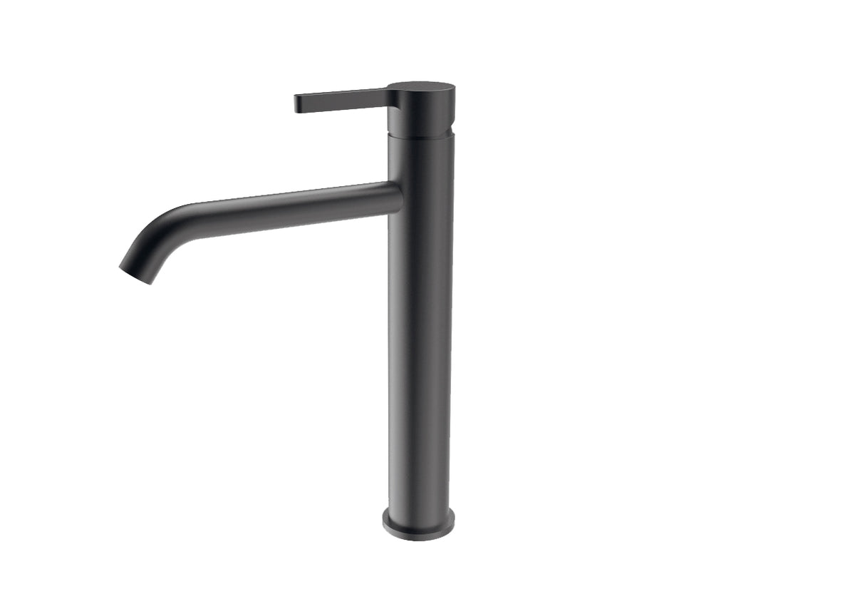 Zenmo Kenzo Tower Basin Mixer in Gun Metal
