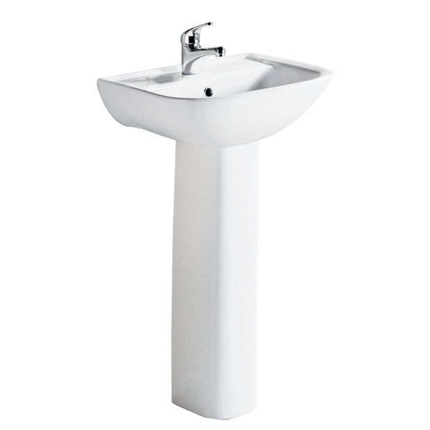 Fienza RAK Lara Pedestal Basin, Gloss White