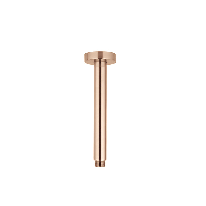 Zenmo Doccia Ceiling Dropper 400mm Long in Champagne Copper