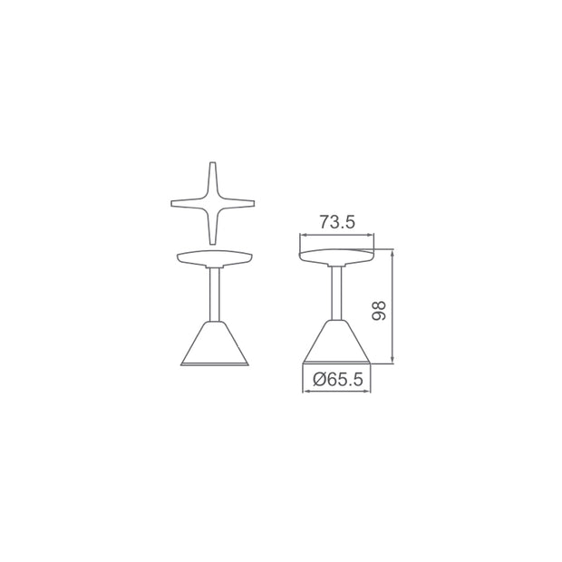 Zenmo Sea Star Wall Top Assembly