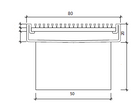 Zenmo Stainless Steel Shower Channel 1100mm