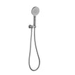 Zenmo Rainjet 3 Function Hand Shower on Bracket with Metal Hose in Brushed Nickel