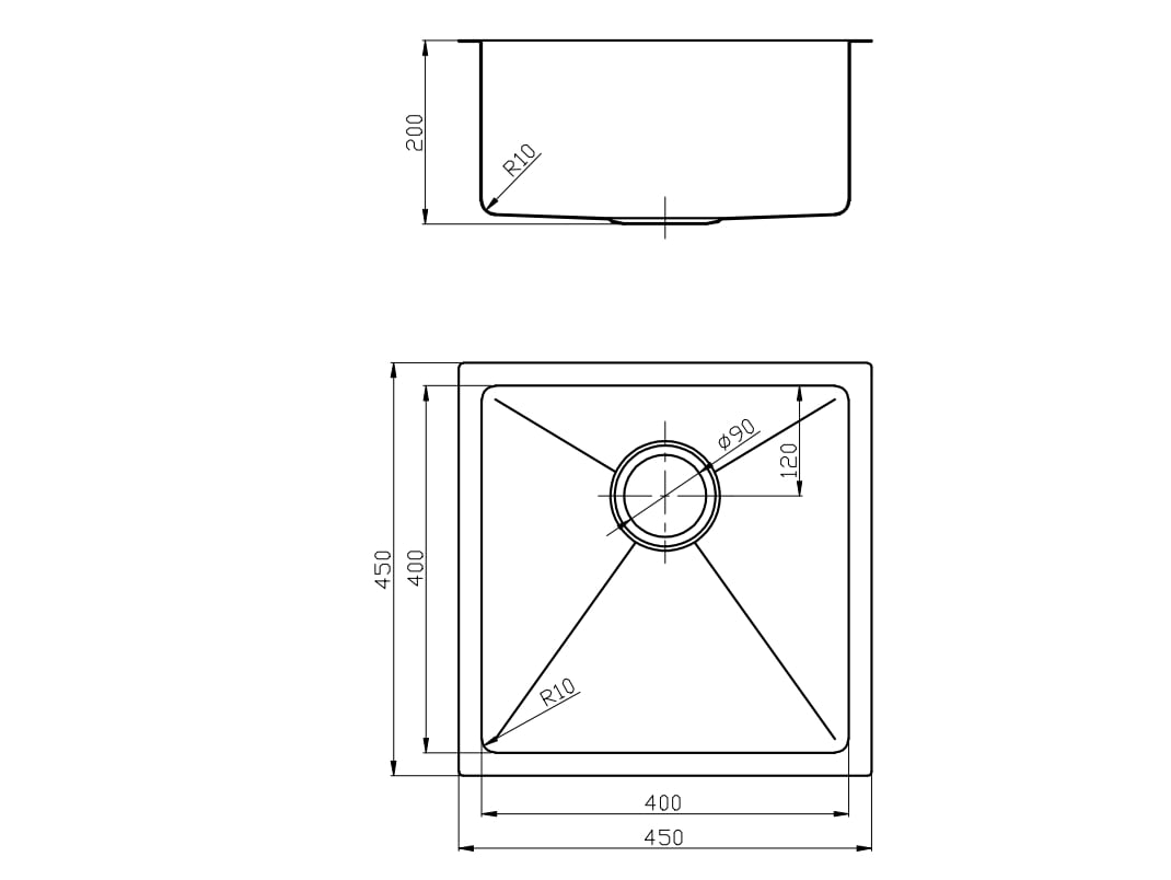 Zenmo Nixon 32L Undermount Sink