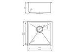 Zenmo Nixon 32L Undermount Sink