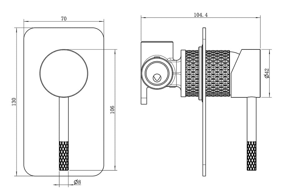 Zenmo Tiara Shower Mixer