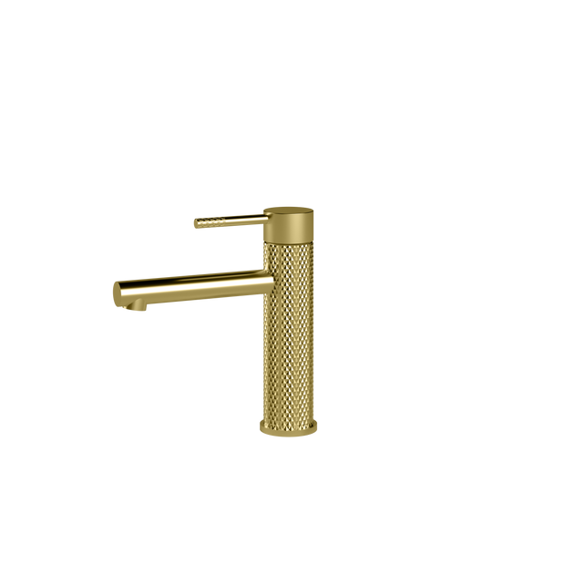 Zenmo Tiara Basin Mixer in Brushed Brass