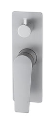 Zenmo Exon Shower Mixer with Diverter in Brushed Nickel