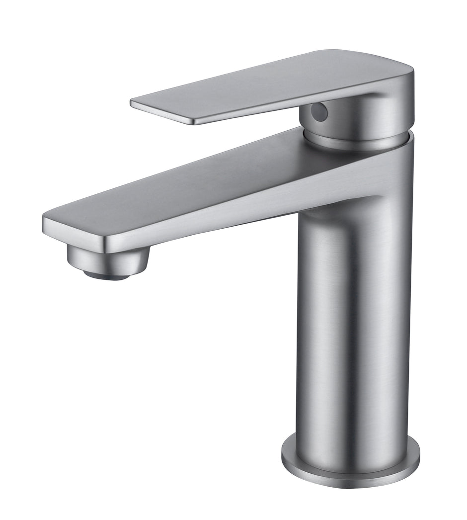Zenmo Exon Basin Mixer in Brushed Nickel