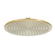 Zenmo Doccia 200mm Round Shower Head in Brushed Brass