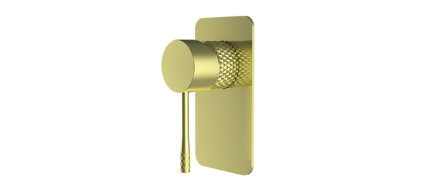 Zenmo Tiara Shower Mixer in Brushed Brass