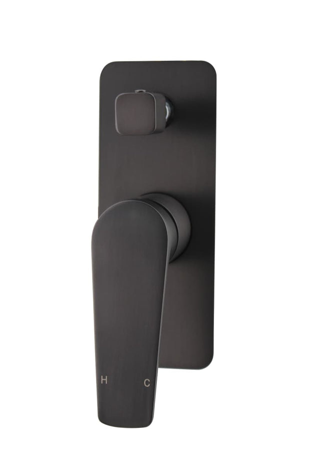 Zenmo Exon Shower Mixer with Diverter in Gun Metal