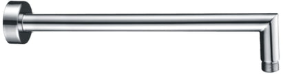 Zenmo Doccia Round L Shaped Shower Arm in Brushed Nickel