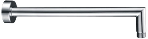 Zenmo Doccia Round L Shaped Shower Arm in Brushed Nickel