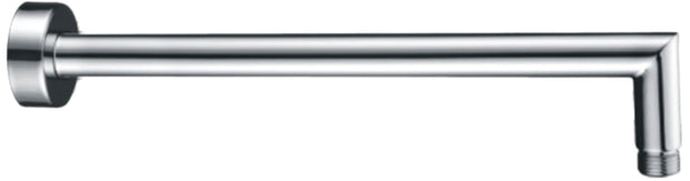 Zenmo Doccia Round L Shaped Shower Arm in Brushed Nickel