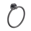 Zenmo Tiara Towel Ring in Gun Metal
