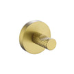 Zenmo Tiara Single Hook in Brushed Brass