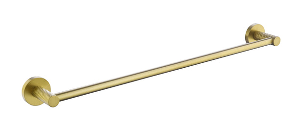 Zenmo Tiara 60cm Single Towel Rail in Brushed Brass
