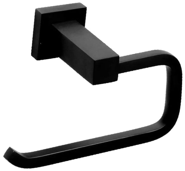 Zenmo Qubi Toilet Roll Holder in Matte Black