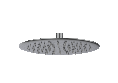 Zenmo Doccia 250mm Round Shower Head in Matte Black