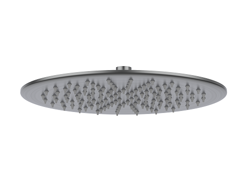 Zenmo Doccia 300mm Round Shower Head in Brushed Nickel