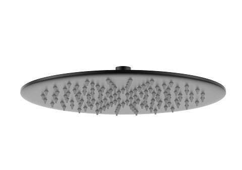 Zenmo Doccia 300mm Round Shower Head in Matte Black