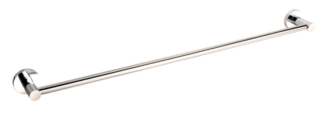 Zenmo Jess 60cm Single Towel Rail in Brushed Nickel
