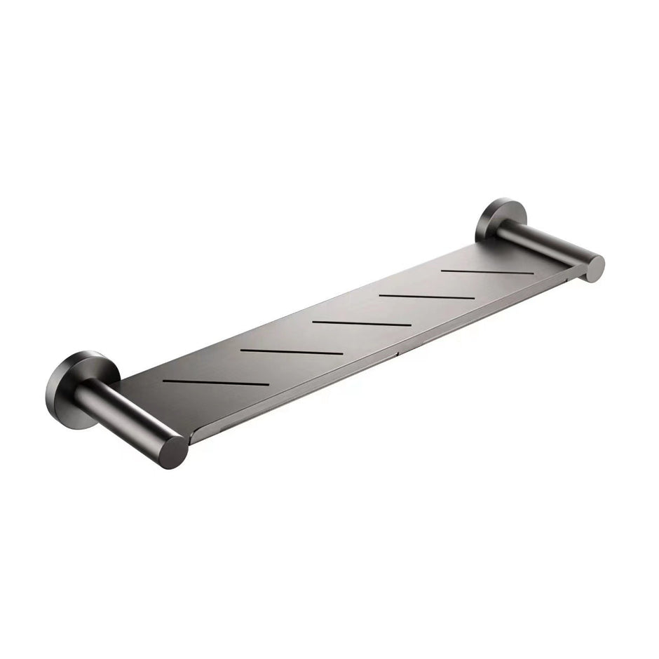 Zenmo Jess Stainless Steel Shelf in Brushed Nickel