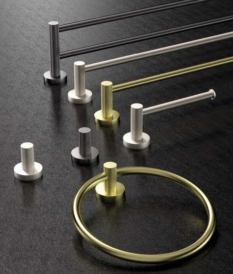 Zenmo Tiara 60cm Single Towel Rail lifestyle