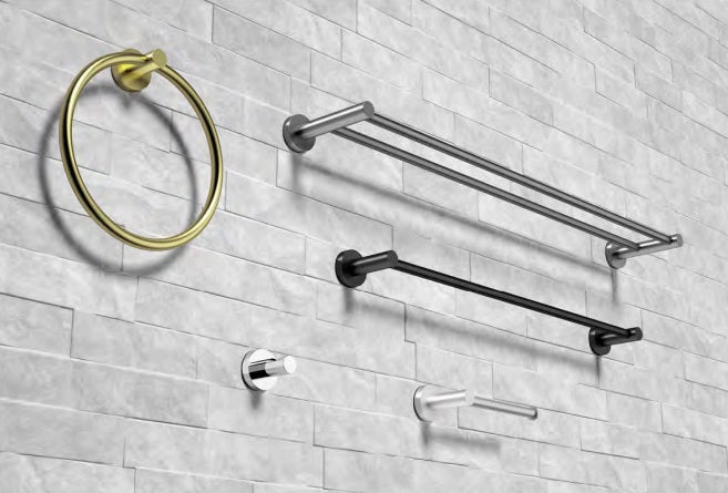 Zenmo Jess 60cm Single Towel Rail lifestyle
