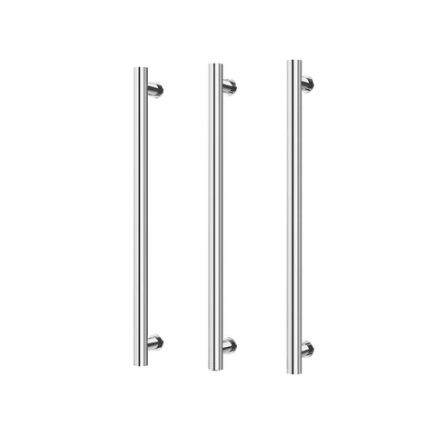 Phoenix Heated Triple Towel Rail Round 600mm