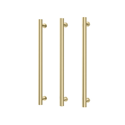 Phoenix Heated Triple Towel Rail Round 600mm