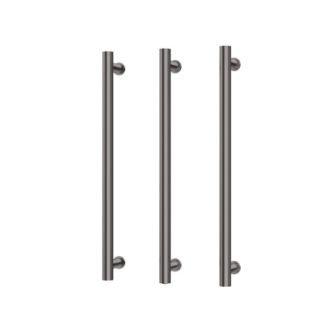 Phoenix Heated Triple Towel Rail Round 600mm
