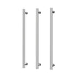 Heated Triple Towel Rail Round 800mm