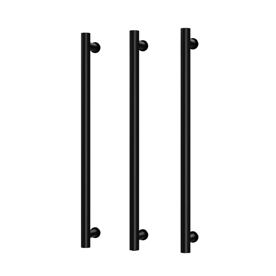 Heated Triple Towel Rail Round 800mm