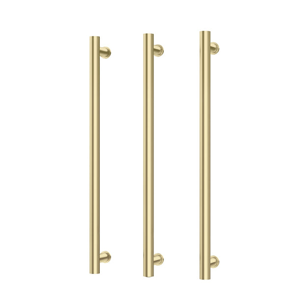 Heated Triple Towel Rail Round 800mm